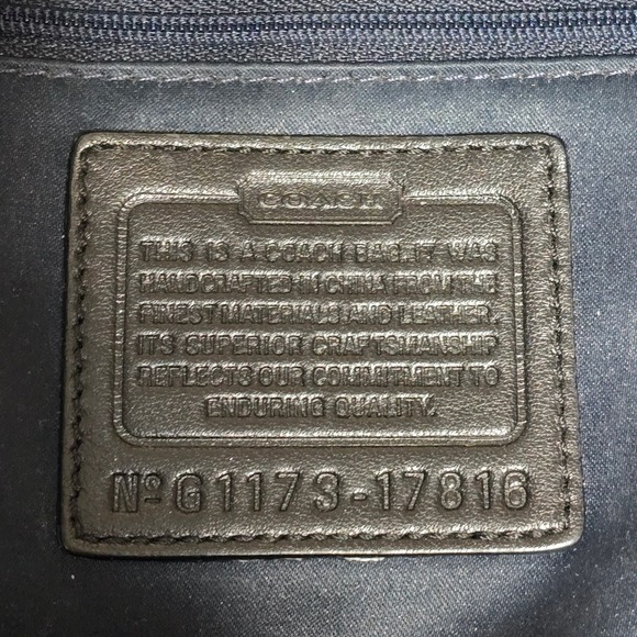 Coach‎ Chelsea Ashlynn Hobo Black Leather 17816 - Picture 15 of 15